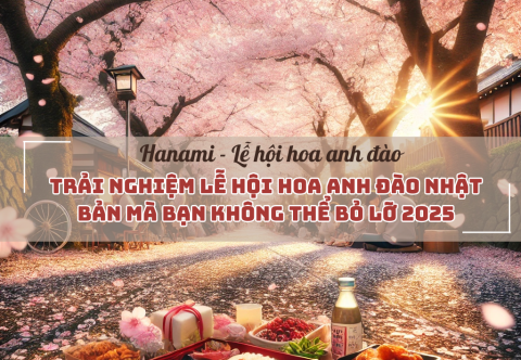 Hanami: Trải nghiệm lễ hội hoa anh đào Nhật Bản mà bạn không thể bỏ lỡ 2025